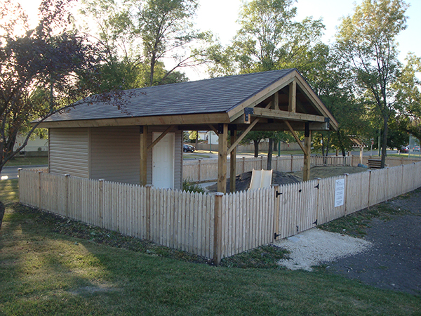 arbor daycare daycare playground enclosed by cedar fence shelter with built in shed bed arbor daycare daycare playground enclosed by cedar fence shelter with built in shed bed