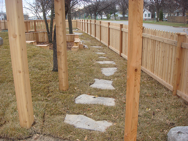 arbor daycare daycare playground enclosed by cedar fence shelter with built in shed bed arbor daycare daycare playground enclosed by cedar fence shelter with built in shed bed