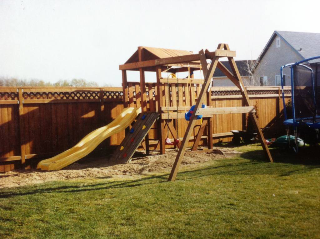 Wooden Play Structure