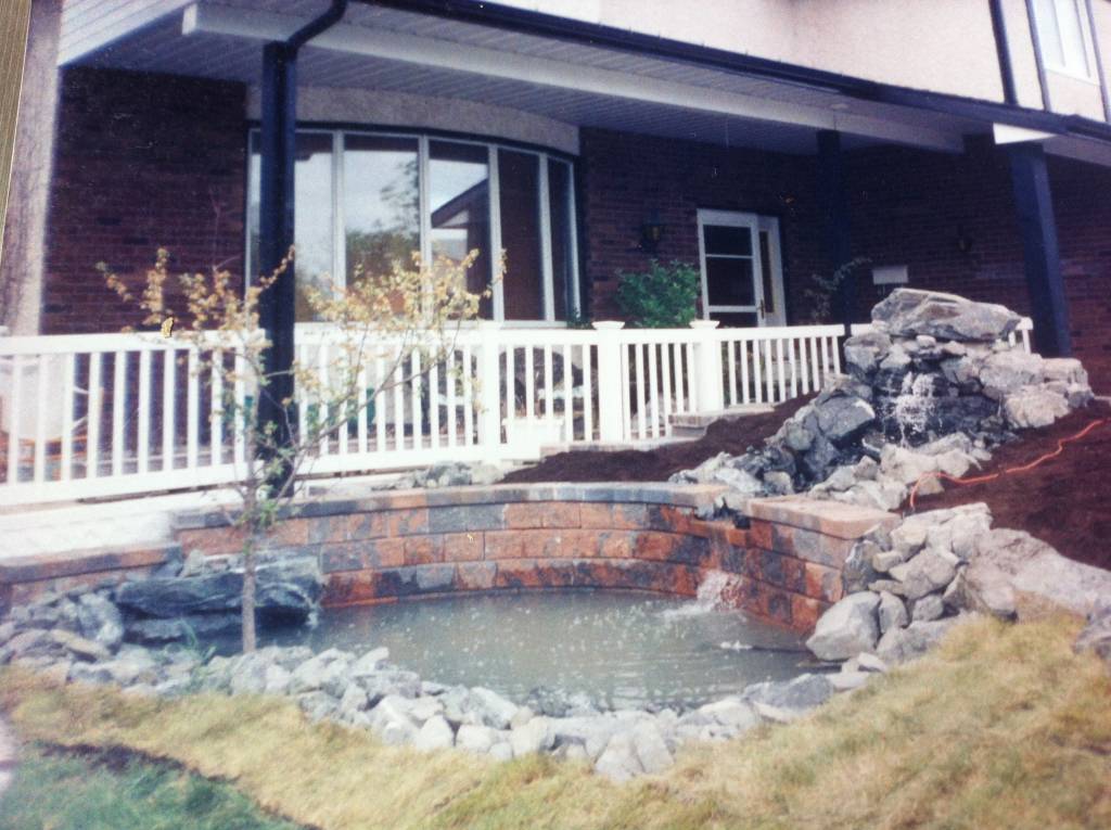 Landscaping: water feature