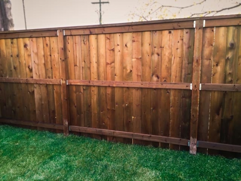 6ft Treated Brown Fence