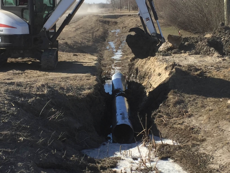 Culvert removal and installation