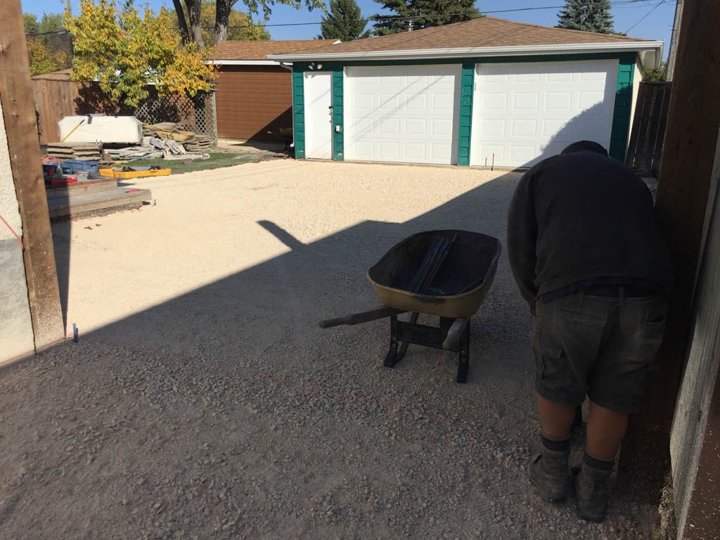 Holland paving stone driveway and front walk