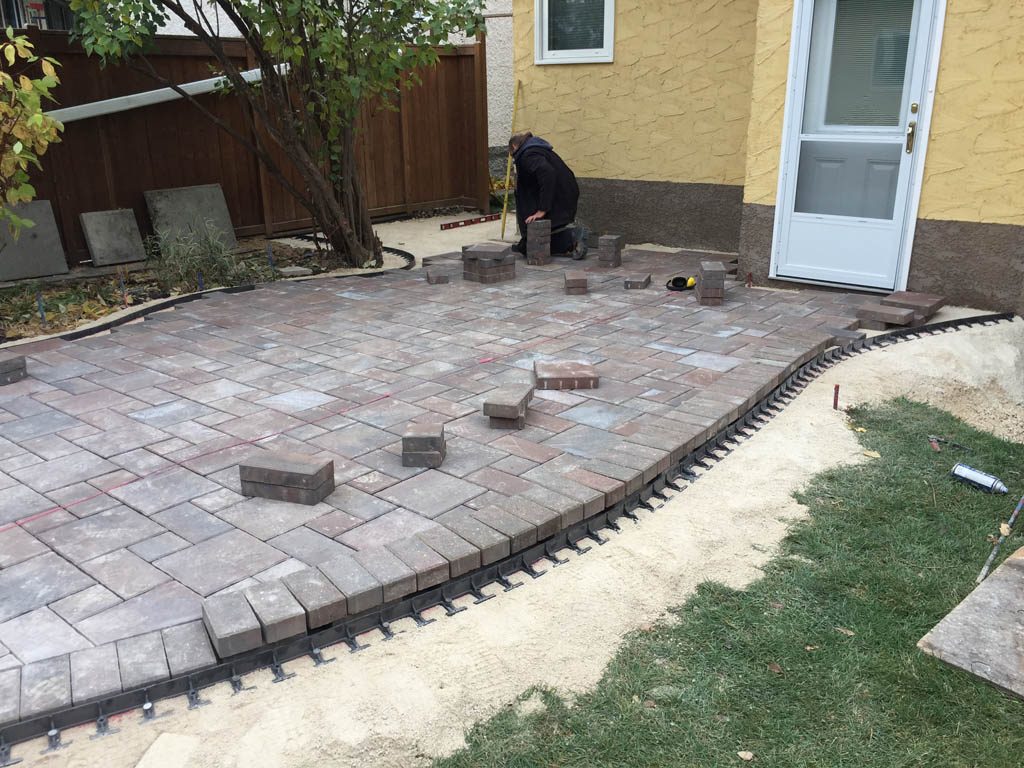 Verano paving stone patio