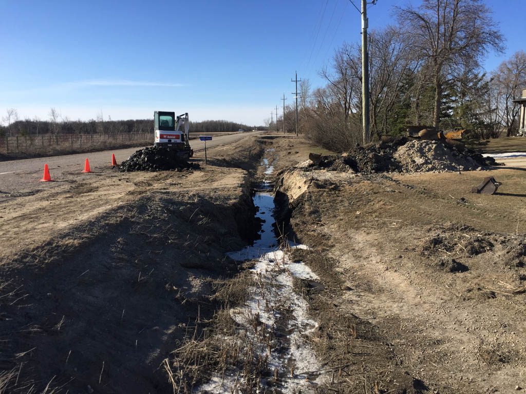 Culvert removal and installation